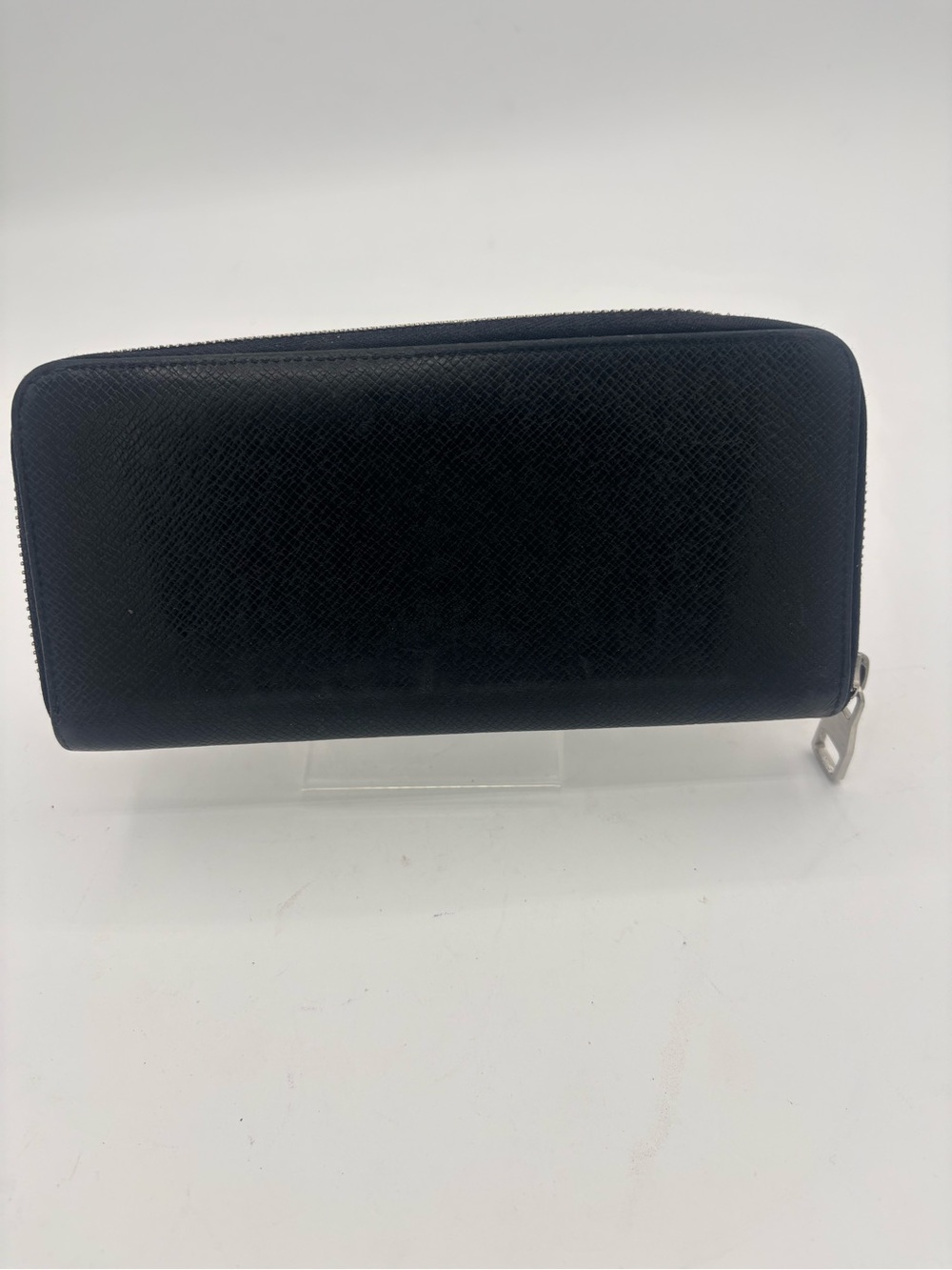 Louis Vuitton Black Zip-Around Organizer Wallet